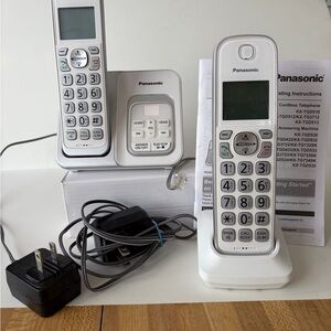 Panasonic Cordless Telephone Model: KX-TGD532W